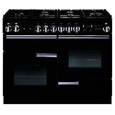 Rangemaster Professional+ 110 Dual Fuel Range Cooker Gloss Black Rangemaster Professional+ 110 Dual Fuel Range Cooker Gloss Black